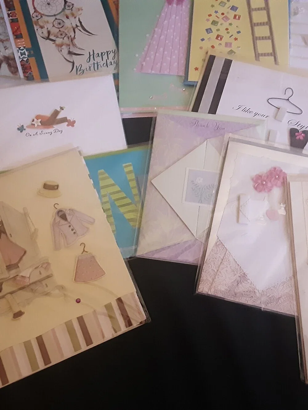 Birthday Greetings Cards Lot Of 14